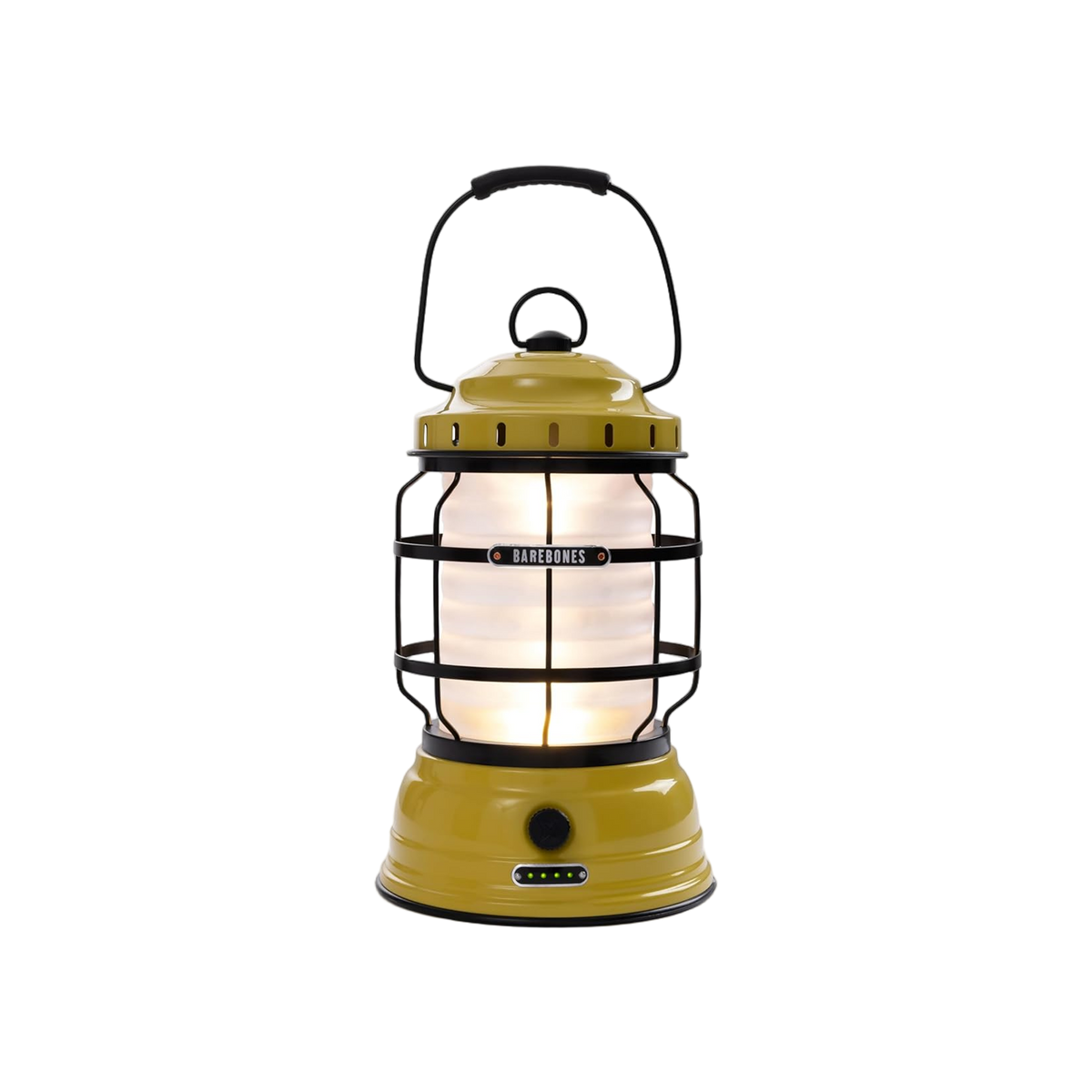 Barebones Forest Lantern Dusty Yellow 1-325 Lumen Usb