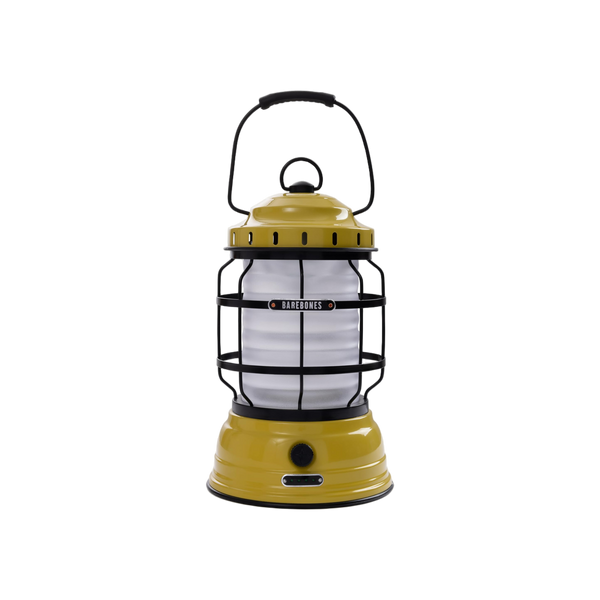 Barebones Forest Lantern Dusty Yellow 1-325 Lumen Usb