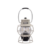 Barebones Railroad Lantern Vintage White - Usb