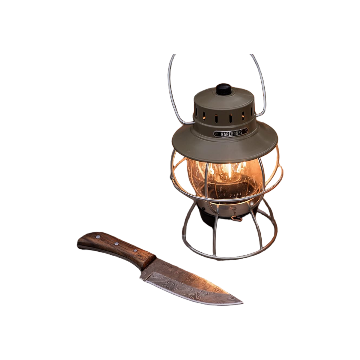 Barebones Railroad Lantern Olive - Usb