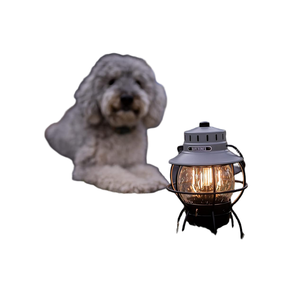 Barebones Railroad Lantern Grey - Usb