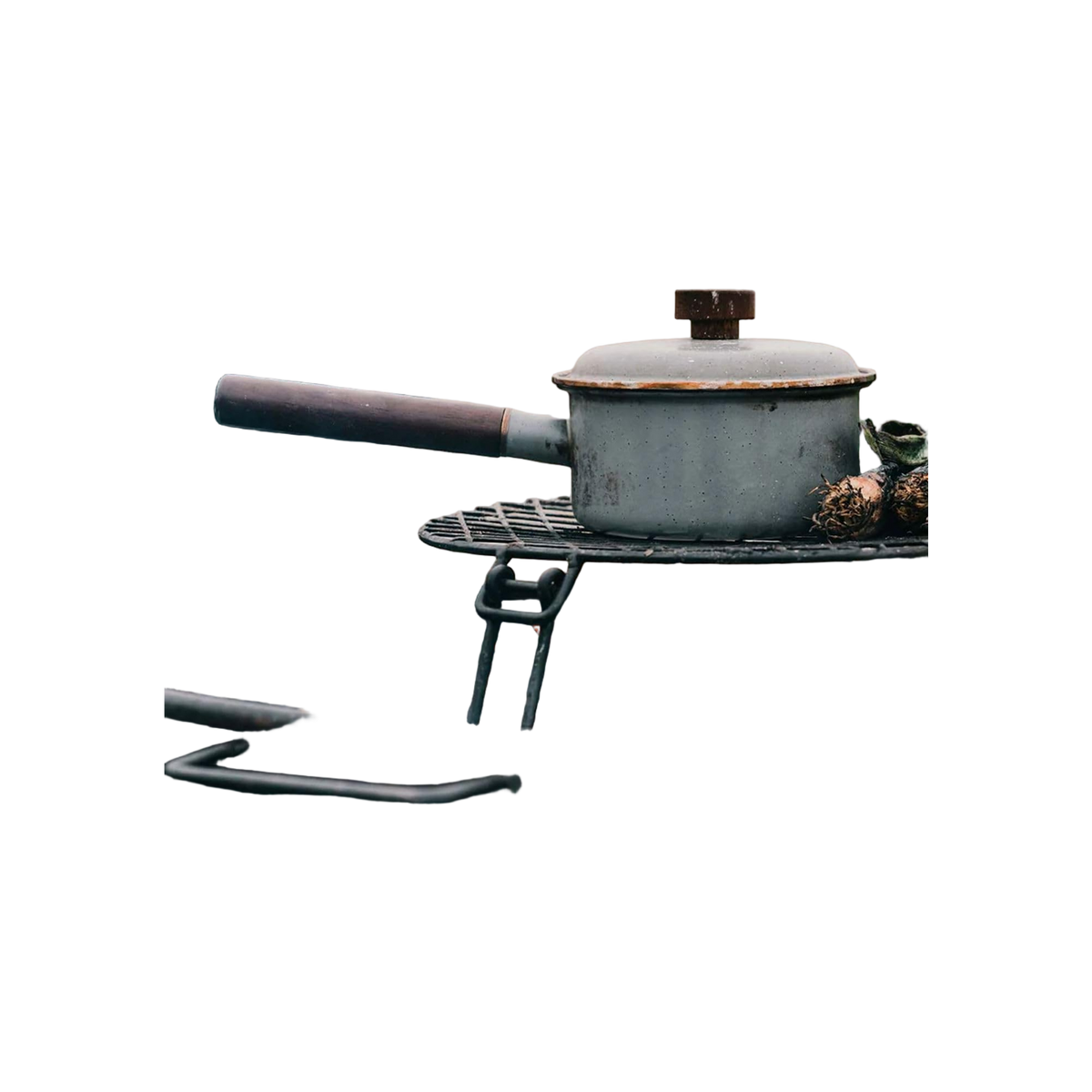 Barebones Saucepan Enamel Slate Grey