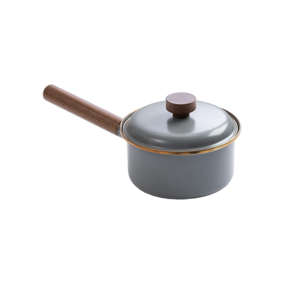Barebones Saucepan Enamel Slate Grey
