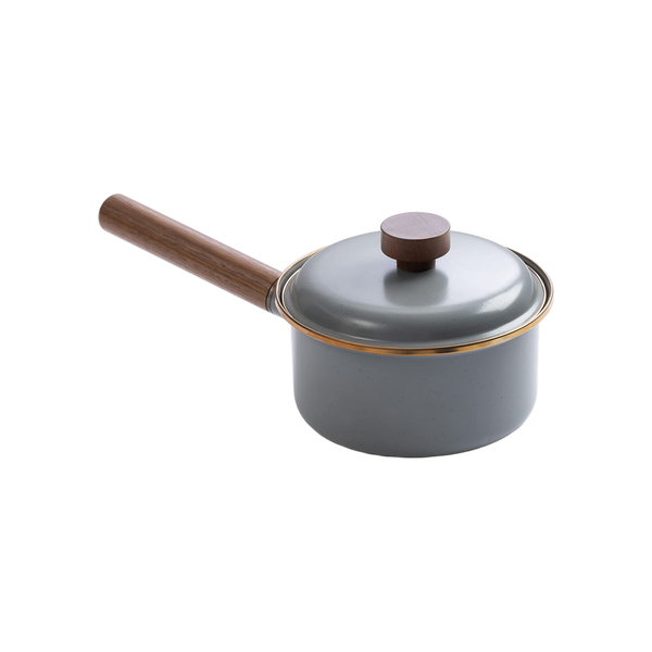 Barebones Saucepan Enamel Slate Grey
