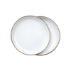 Barebones Small Plate/Enamel/Set 2 Pcs Egg Shell