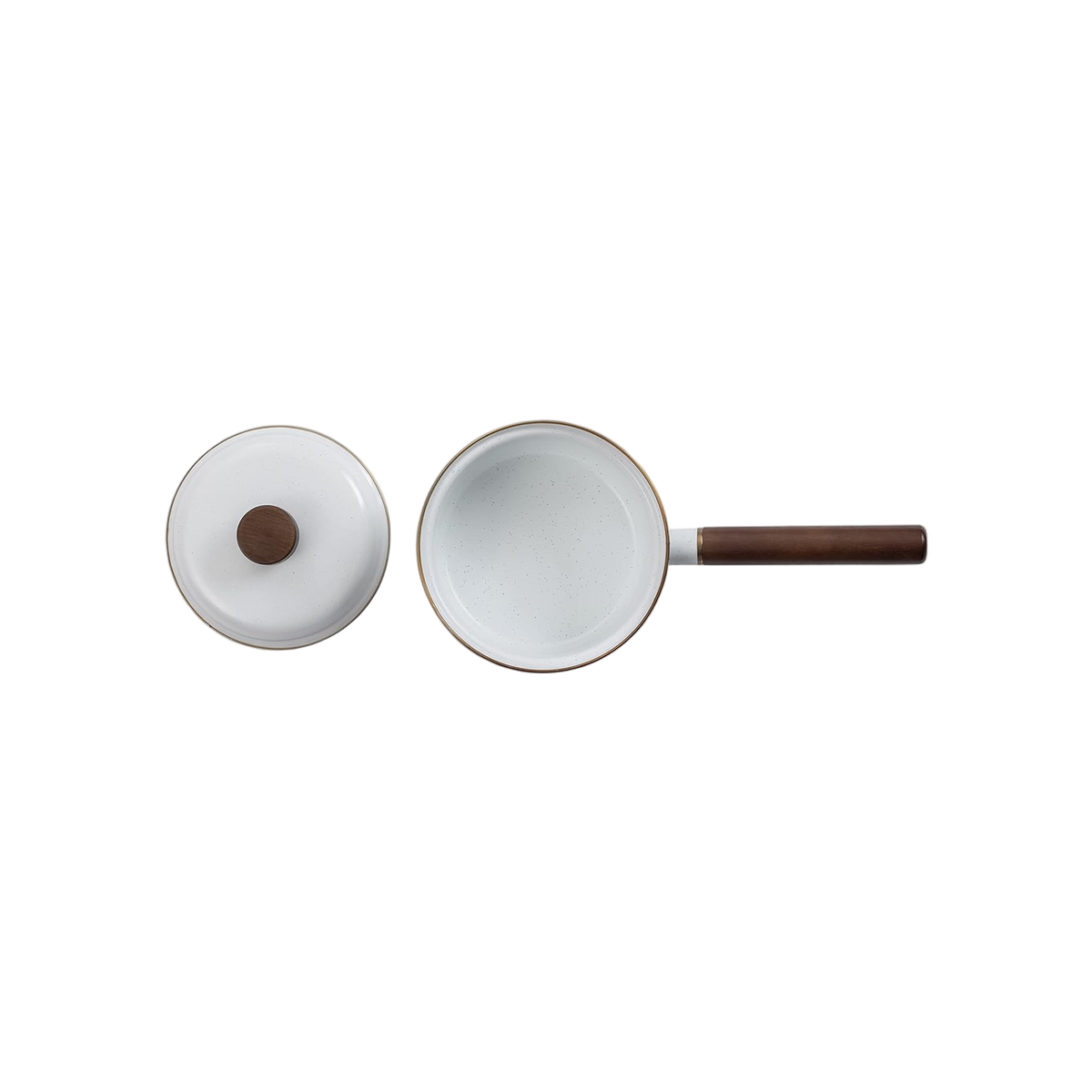 Barebones Saucepan Enamel Egg Shell