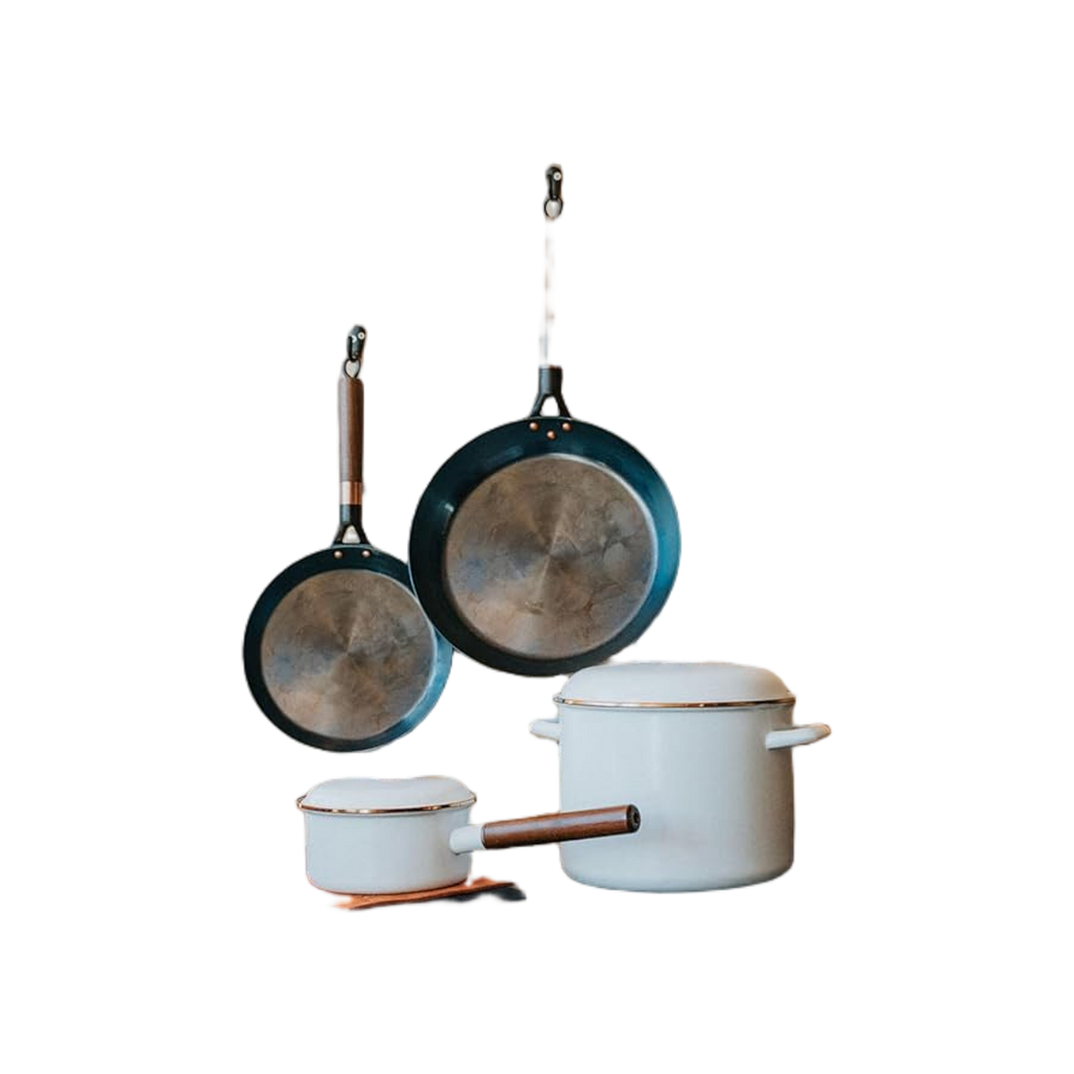 Barebones Saucepan Enamel Egg Shell