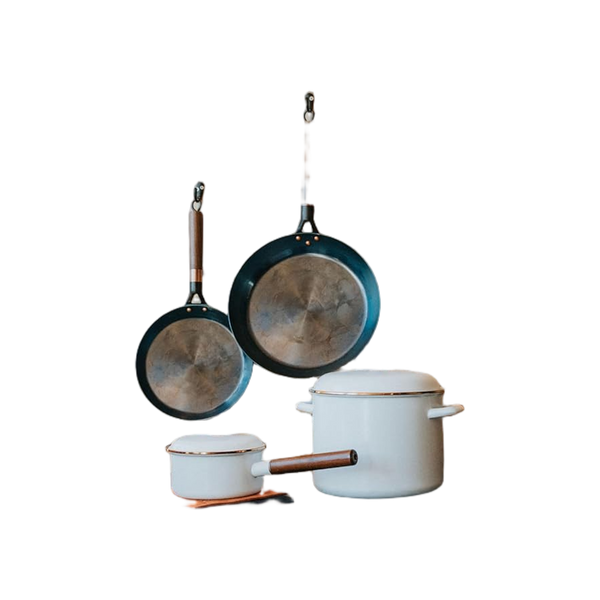 Barebones Saucepan Enamel Egg Shell