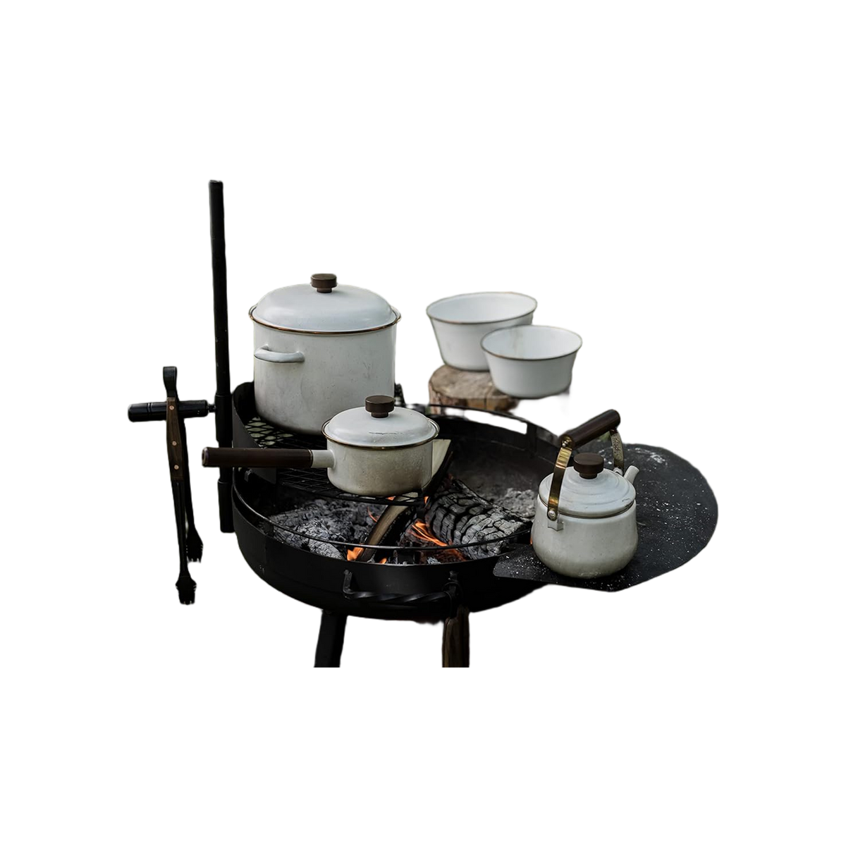Barebones Saucepan Enamel Egg Shell