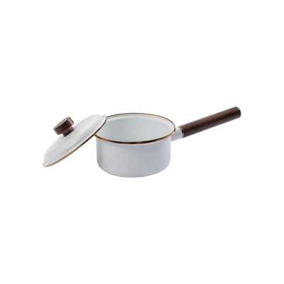 Barebones Saucepan Enamel Egg Shell