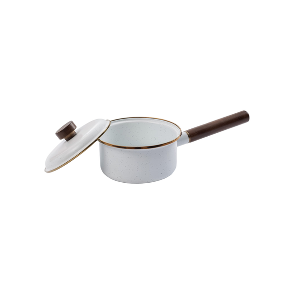 Barebones Saucepan Enamel Egg Shell