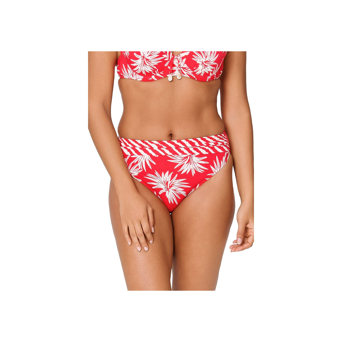 Bikini brief — Leaf stripe