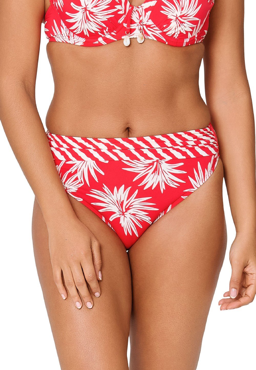 Bikini brief — Leaf stripe