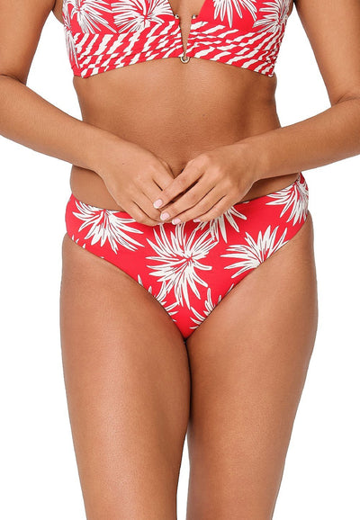 Bikini brief reversible — Leaf stripe