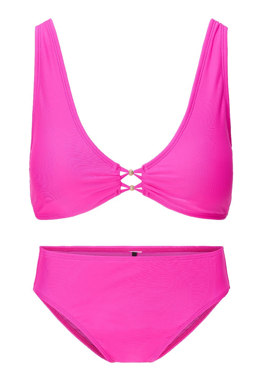 Wireless bikini set — Hot pink