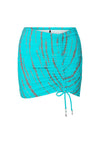 Beach Skirt — Turqoise tye die
