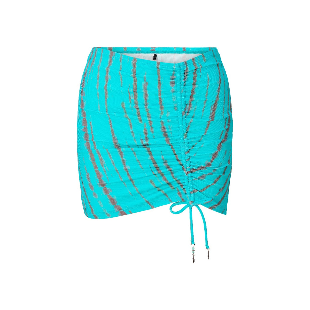 Beach Skirt — Turqoise tye die