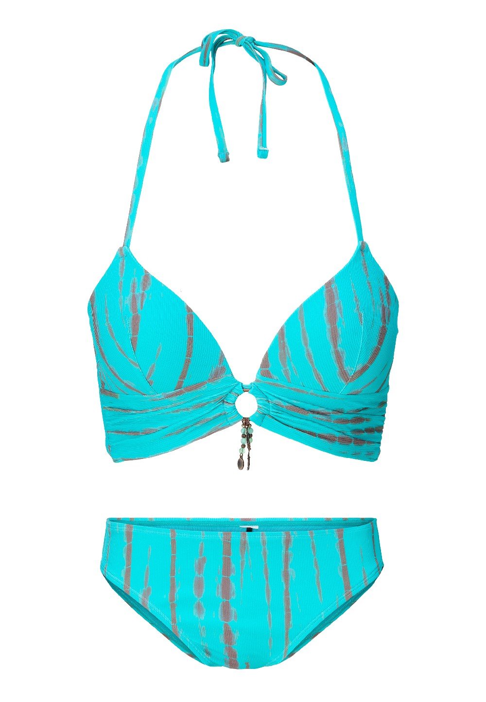 Triangle bikiniset — Turqoise tye die