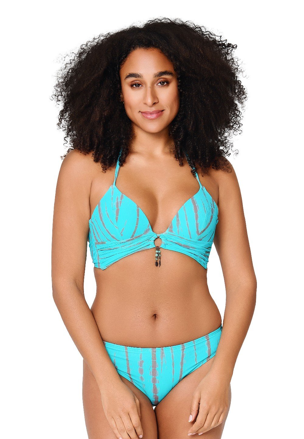 Triangle bikiniset — Turqoise tye die