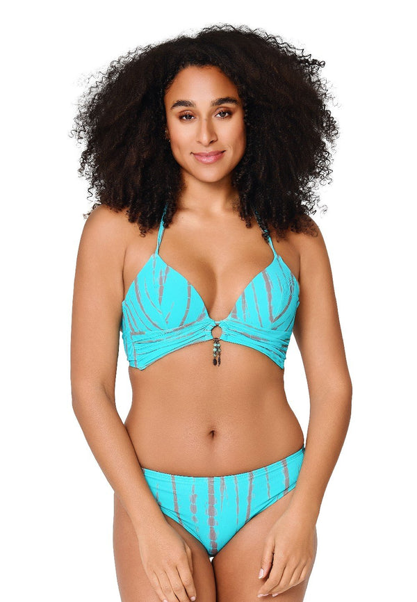 Triangle bikiniset — Turqoise tye die