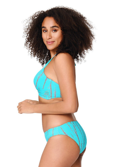 Triangle bikiniset — Turqoise tye die