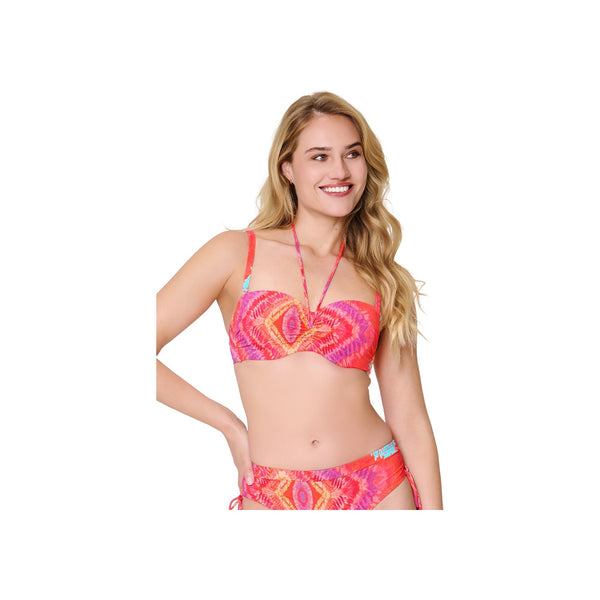 Balconette Bikini top — Sea coral