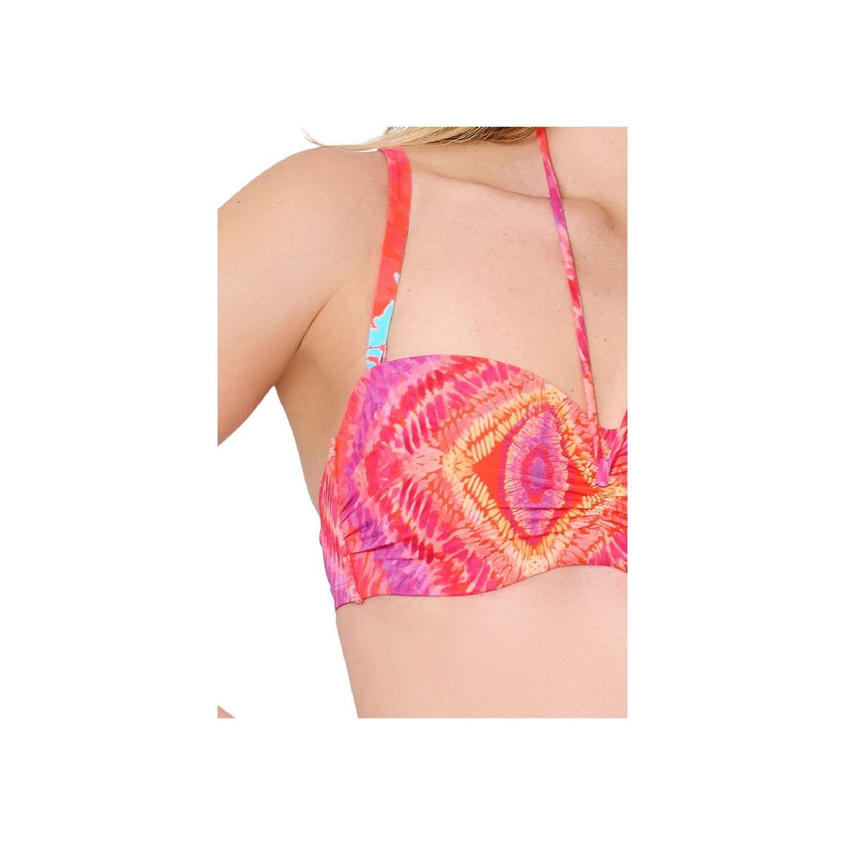 Balconette Bikini top — Sea coral