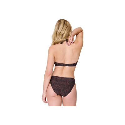 Triangle padded bikiniset — Snake print