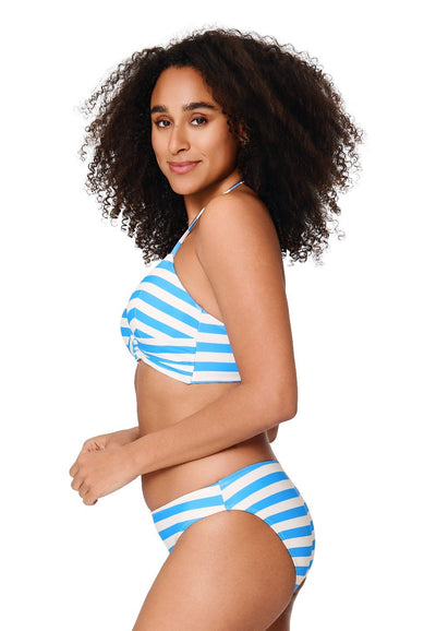 Triangle padded bikiniset — Sable stripe