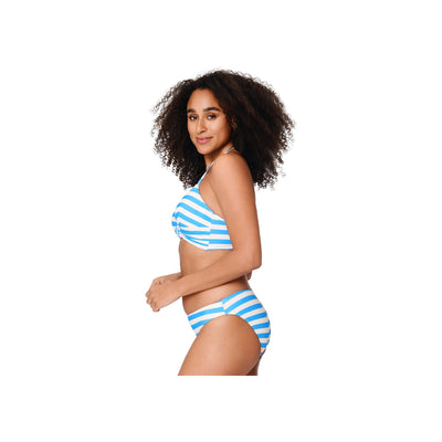 Triangle padded bikiniset — Sable stripe