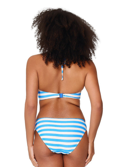 Triangle padded bikiniset — Sable stripe