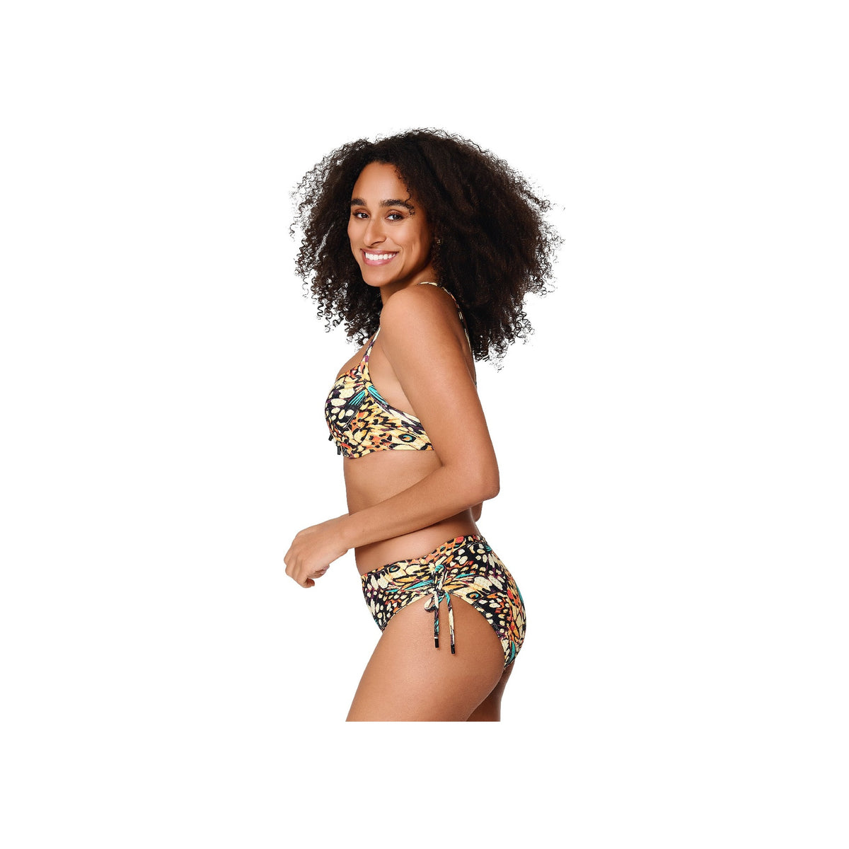 Bikini shorty — Butterfly print