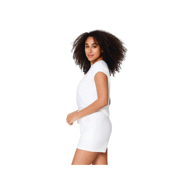 Top & shorts — Black