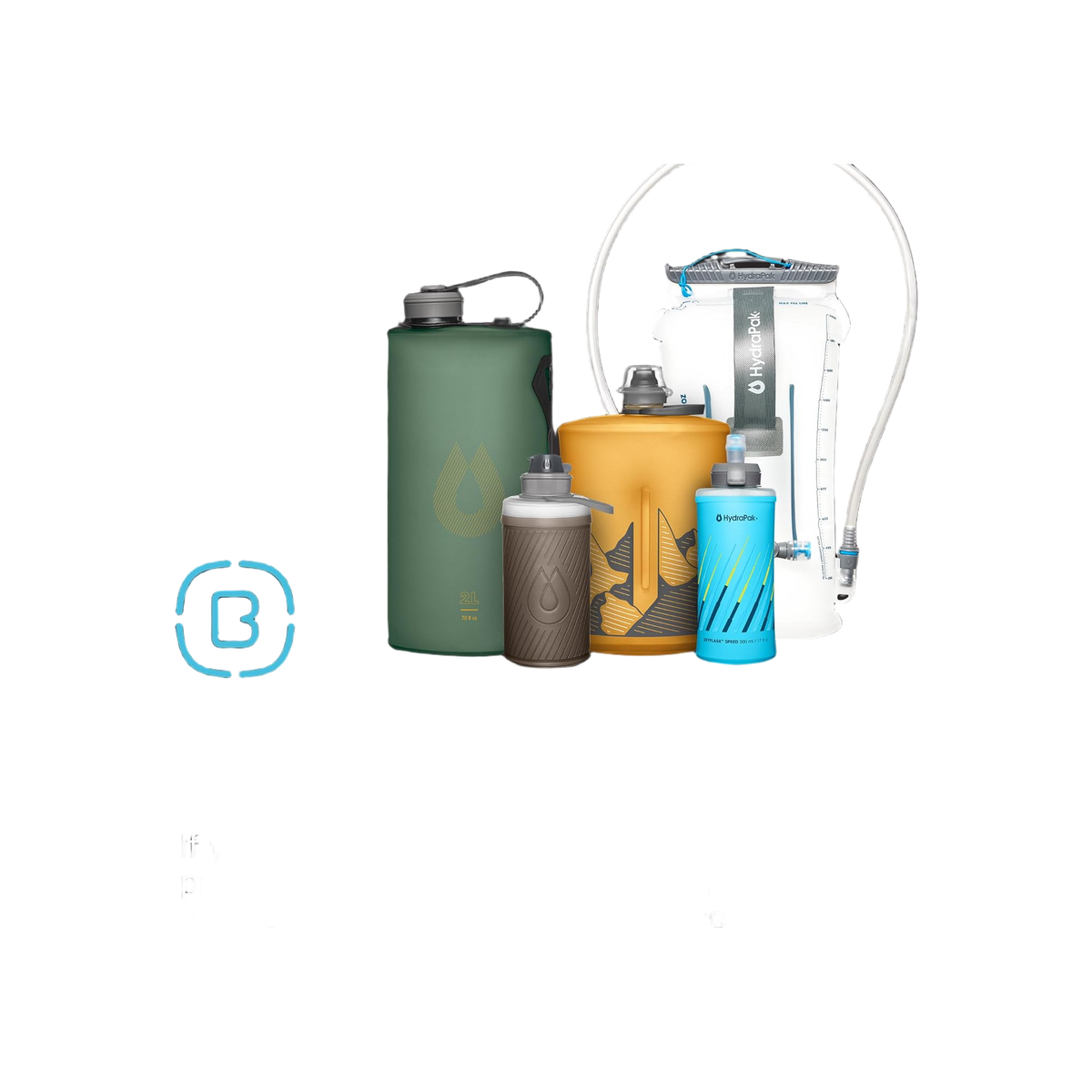Hydrapak Softflask 250ml - 2-pack