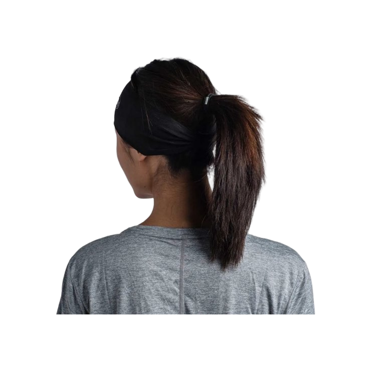 BUFF® Coolnet UV® Ellipse Headband SOLID BLACK - Hoofdband