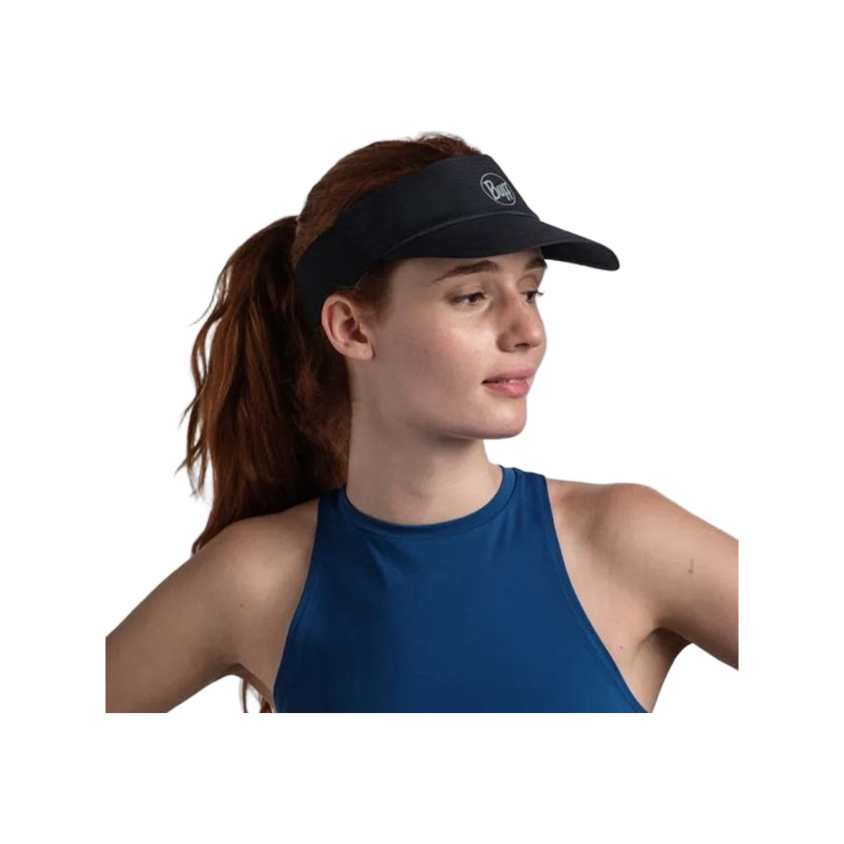 BUFF® Go Visor SOLID BLACK - Zonneklep