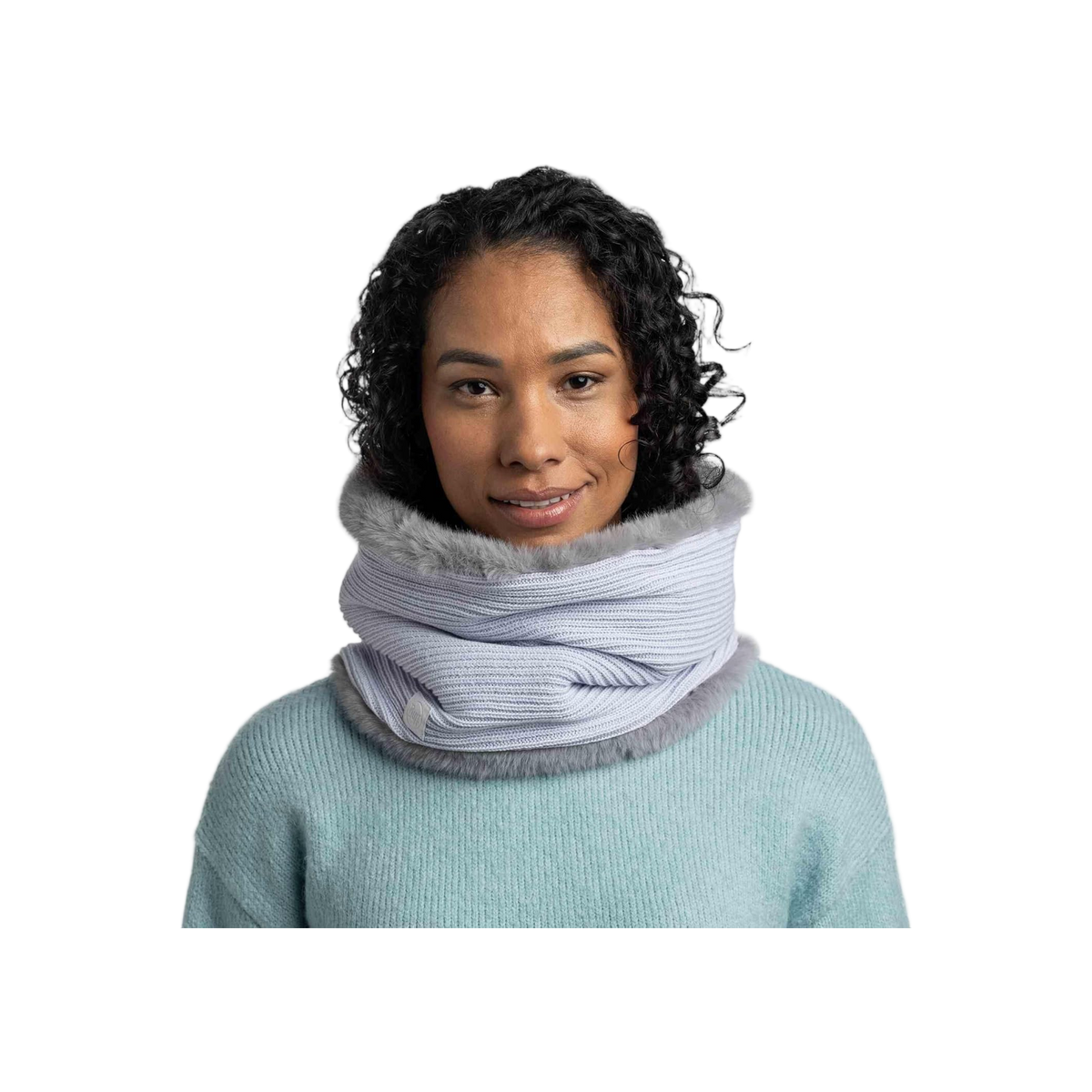 Buff® - Knitted Neckwarmer Comfort - Kesha Crystal Grey - Os