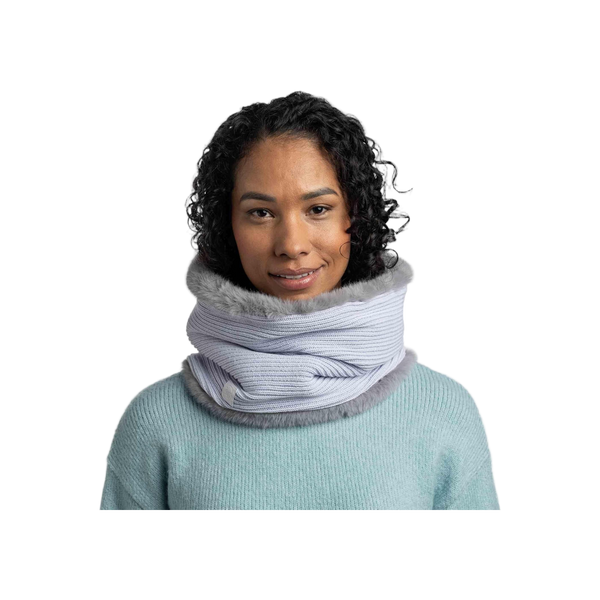 Buff® - Knitted Neckwarmer Comfort - Kesha Crystal Grey - Os