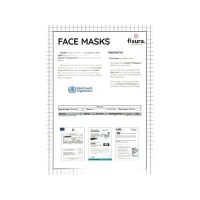Fisura Face Mask Embroidered Flowers U