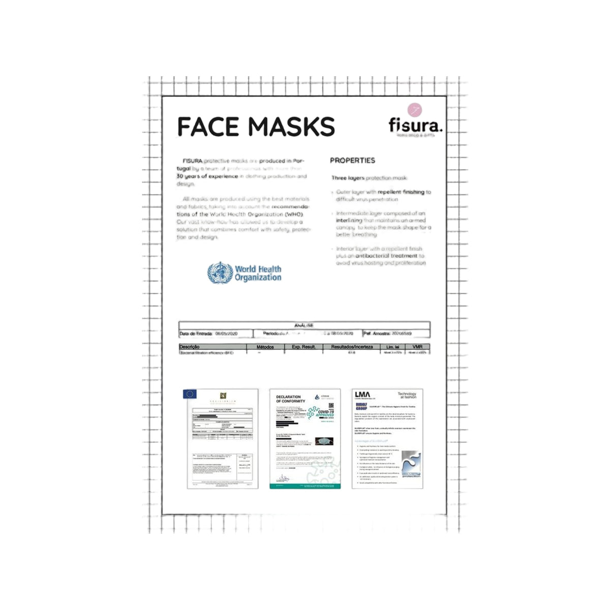 Fisura Face Mask Embroidered Flowers U