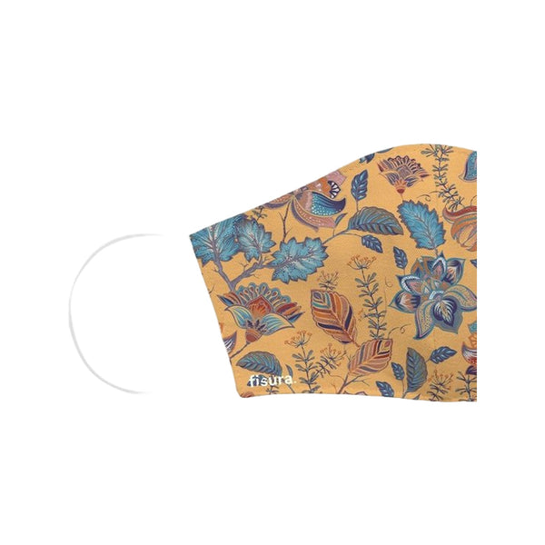 Fisura Face Mask Orange Paisley U