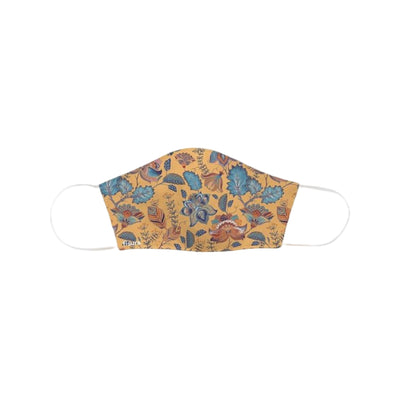 Fisura Face Mask Orange Paisley U