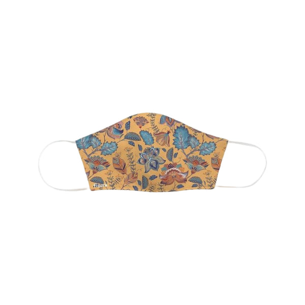 Fisura Face Mask Orange Paisley U