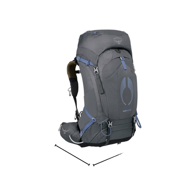 Osprey Aura AG 50 Tungsten Grey WXS/S