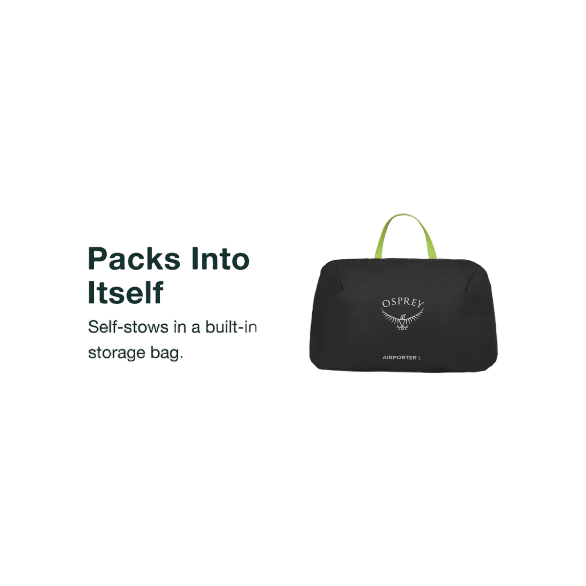 Osprey Airporter Black Small