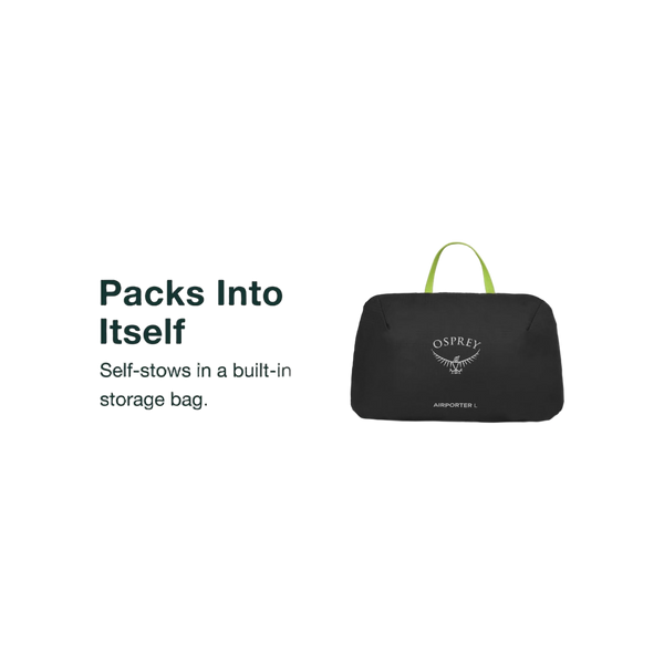 Osprey Airporter Black Small