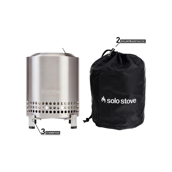 Solo Stove Mesa XL tafelvuurkorf RVS