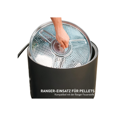 Solo Stove Pellet Adapter voor Ranger Vuurkorf