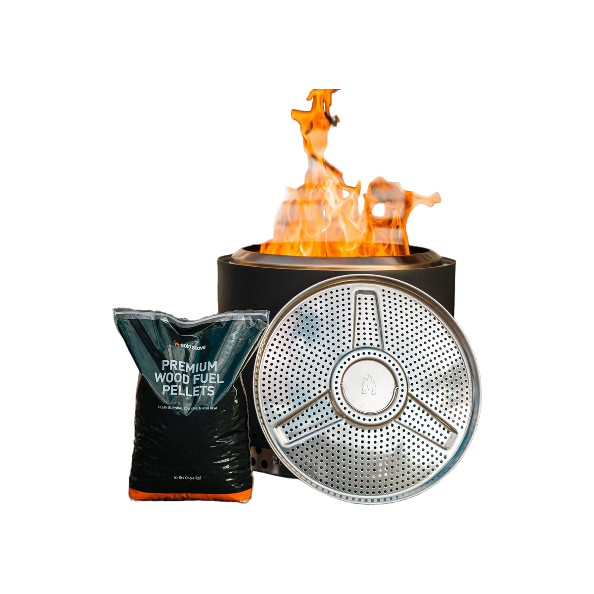 Solo Stove Pellet Adapter voor Ranger Vuurkorf