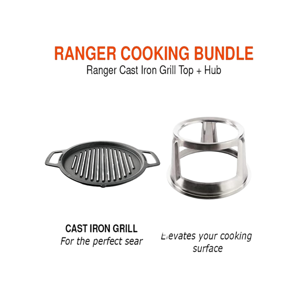 Solo Stove Adapter + Grill voor Ranger